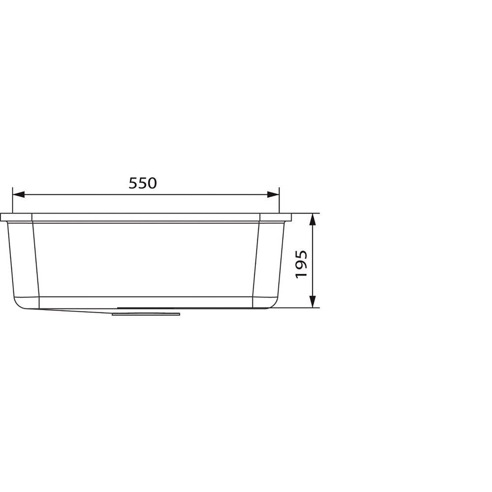 Cuve HI-MACS 
 CS553